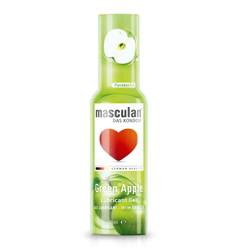 Masculan Green Apple Lubricating Gel Refreshing Scent 75ml