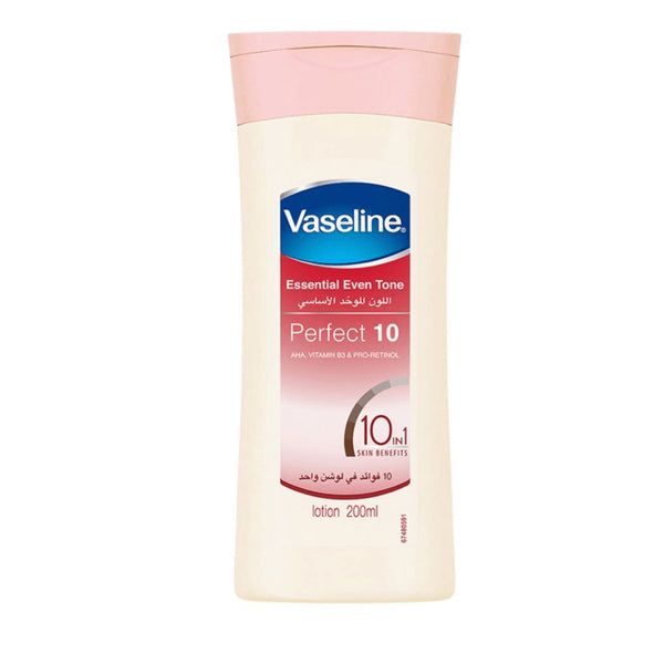 Vaseline Perfect10 Body Lotion Moisturizing Formula Vitamin B3 200 ml