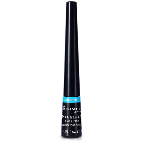 Rimmel London Exaggerate Liquid Eyeliner Waterproof Smudge-Proof Black