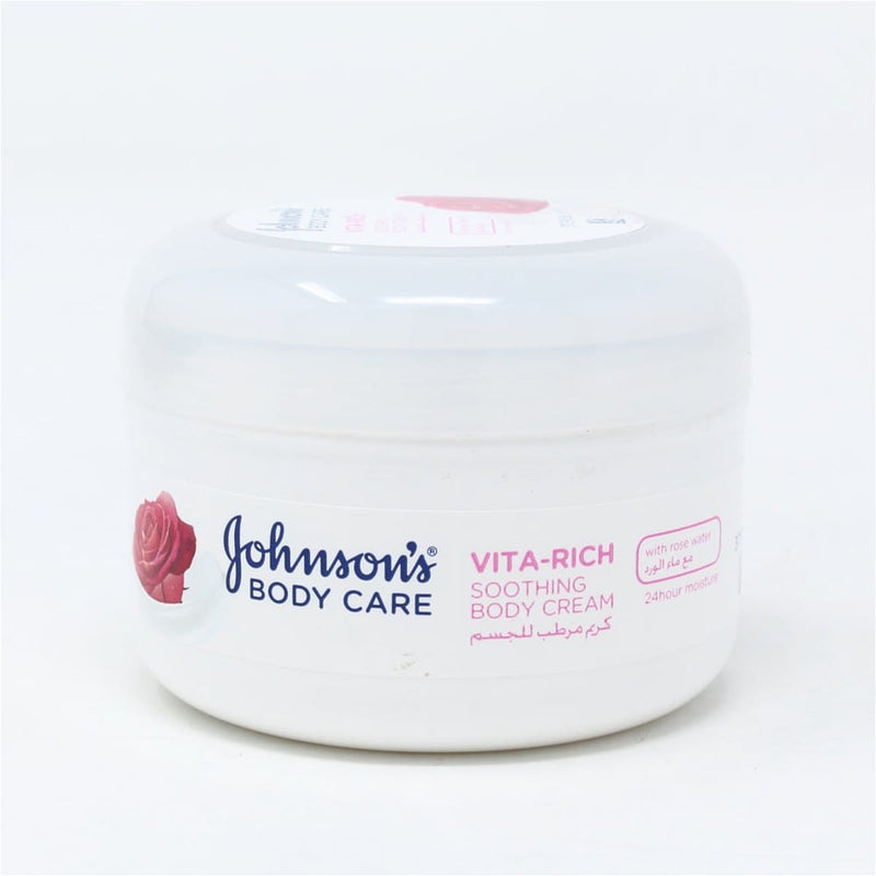 Johnson & Johnson Vita-Rich Soothing Body Lotion Rose Water