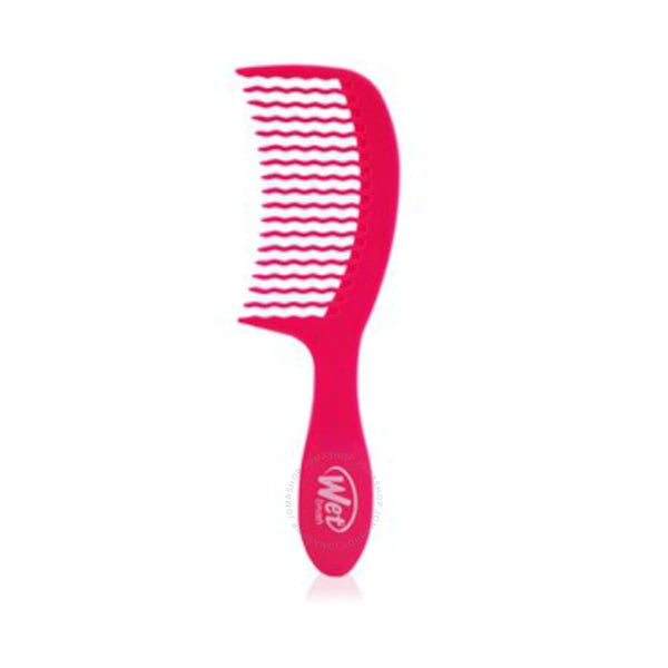 Wet Brush Detangling Comb Flexible Bristles Pink