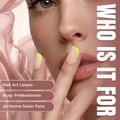 Sally Hansen Salon Effects Press-On Nails 421 Serves Up Short Squoval Yellow French Tips 30 Nails