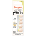 Sally Hansen Salon Effects Press-On Nails 421 Serves Up Short Squoval Yellow French Tips 30 Nails