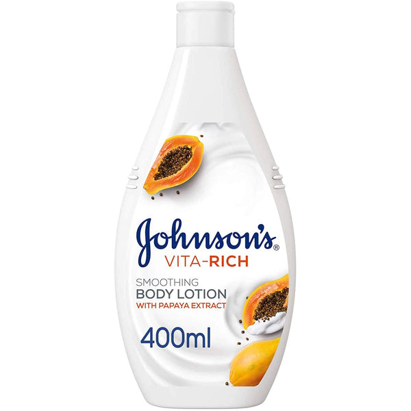 Johnson's Vita-Rich Smoothing Body Lotion Papaya Extract 400 ml