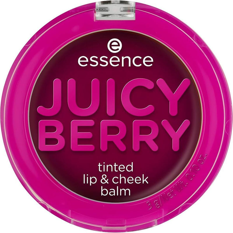 Essence Juicy Berry Tinted Lip & Cheek Balm Creamy Lightweight Berry