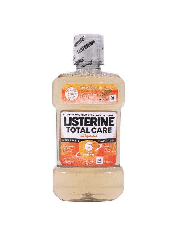 Listerine Miswak Mouthwash Essential Oils and Miswak Extract 250ml
