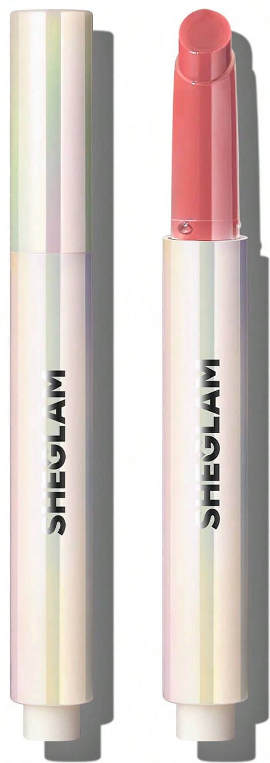 Sheglam Pout Perfect Lip Plumper Glossy Stick Coconut Oil Pink Flamingo