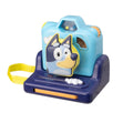 Bluey Camera Toy with Sounds, LED Flash, Mirror, Spinner and Rattle Beads