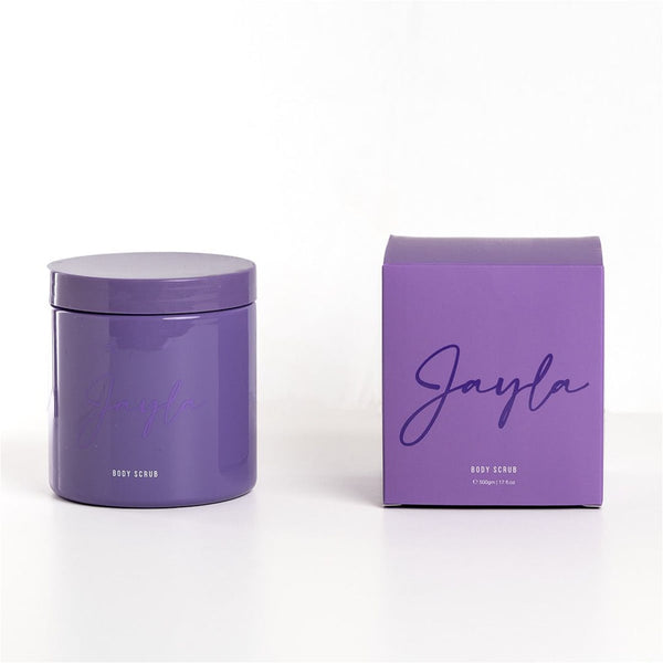 Jayla Body Scrub Douce Exfoliating Hydrating Scrub Shea Mango Cocoa Butter 500 g