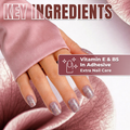 Sally Hansen Salon Effects Press-On Nails 431 Miss Bliss Short Squoval Mauve Glitter French 30 Nails