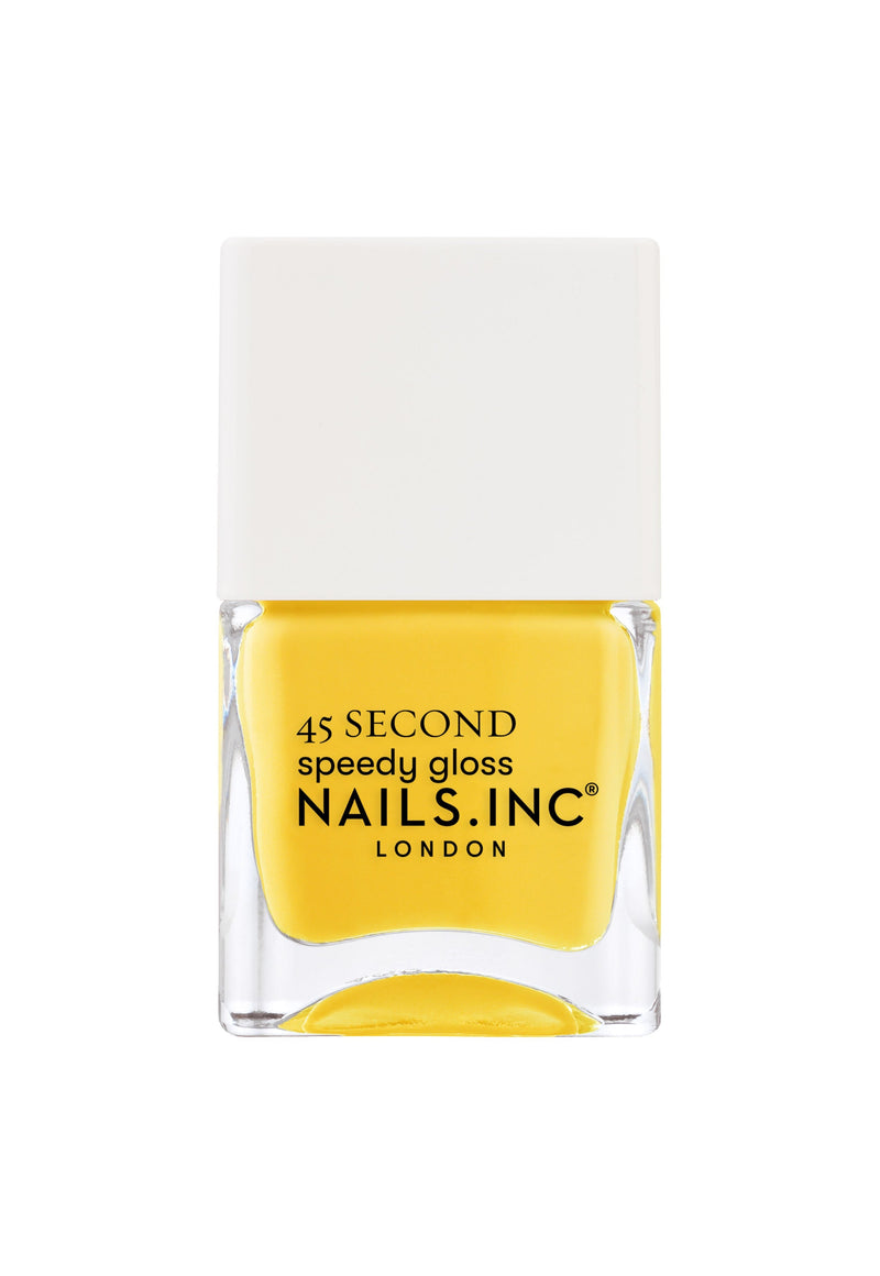 Nails Inc 45 Second Speedy Gloss Nail Polish Hexanal Wishing On Waterloo Sunny Yellow