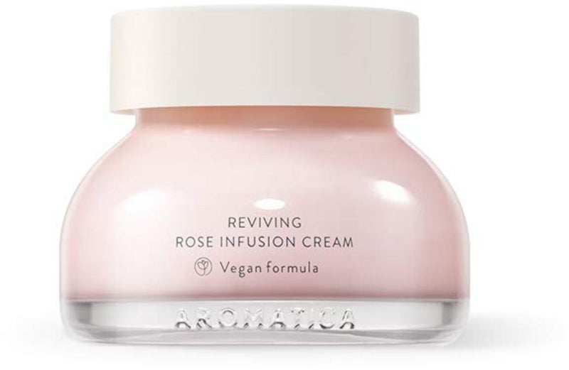 Aromatica Reviving Rose Infusion Cream Moisturizing Face and Neck Cream
