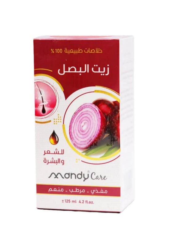 Mandy Care Onion Oil Hair and Skin Oil with Onion Extract, 125 ml