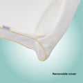 Moon Organic Cool Toddler Pillow Memory Foam White