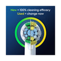 Oral-B Cross Action Electric Toothbrush Replacement Heads Angled Bristles Black 2 Pieces