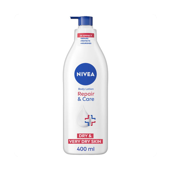 NIVEA Body Lotion Repair & Care Moisturizing Lotion Dexpanthenol Very Dry Skin 400 ml