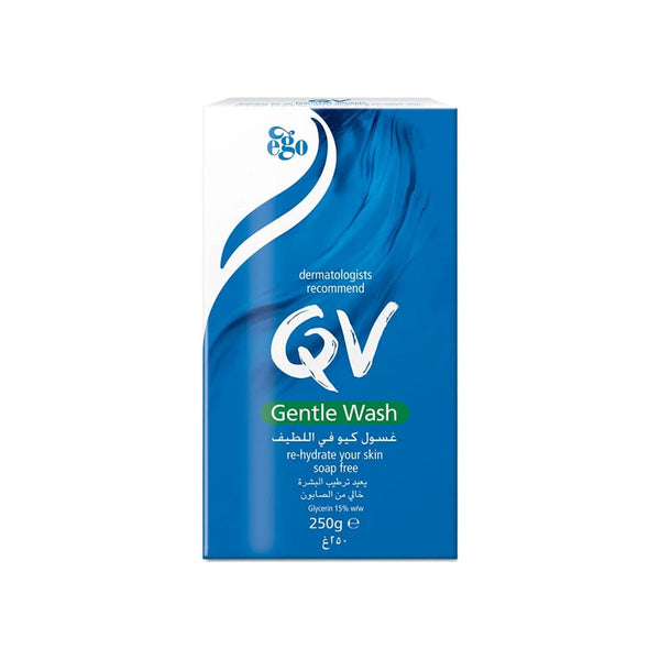 QV Gentle Skin Wash Cleanser Soap-Free Fragrance-Free 250 ml