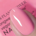 Nails.INC Plant Power Detox On Repeat Nail Polish, Barbie Pink, 10ml