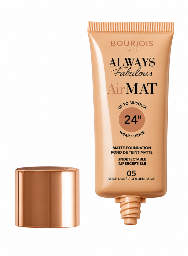 Bourjois Always Fabulous Air Mat Matte Foundation Golden Beige 05