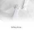 Moon Organic Changing Mat Quilted Waterproof White