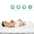 Moon Organic Changing Mat Quilted Waterproof White