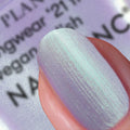 Nails.INC Plant Power Eco Glow Nail Polish, Purple Blue Pearl Shimmer, 21-Free Vegan Formula