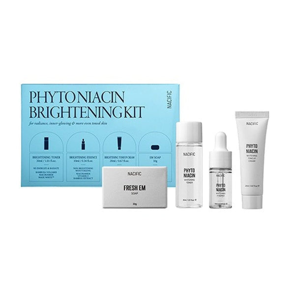Nasific Phyto Niacin Skin Radiance Set Toner Serum Cream Soap 60ml + 30g