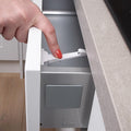 Clippasafe Drawer & Cupboard Spring Latches White