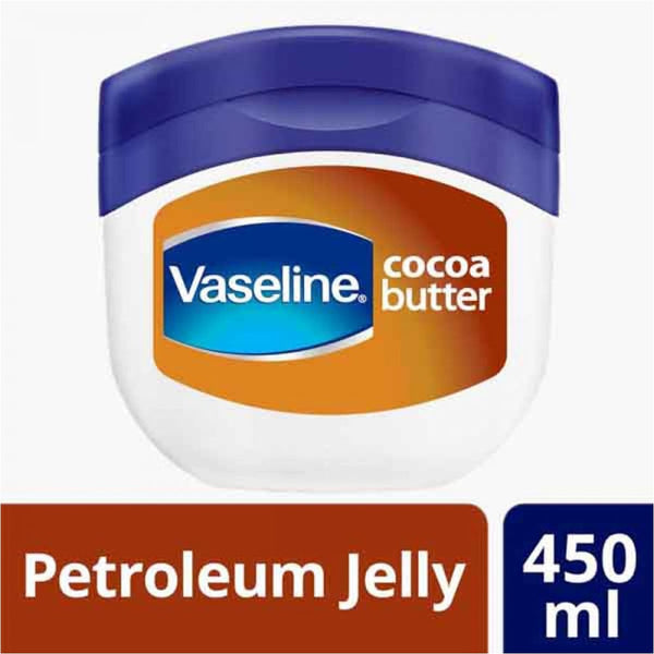 Vaseline Petroleum Jelly Cocoa Butter Moisturizing Skin Protectant 450 ml