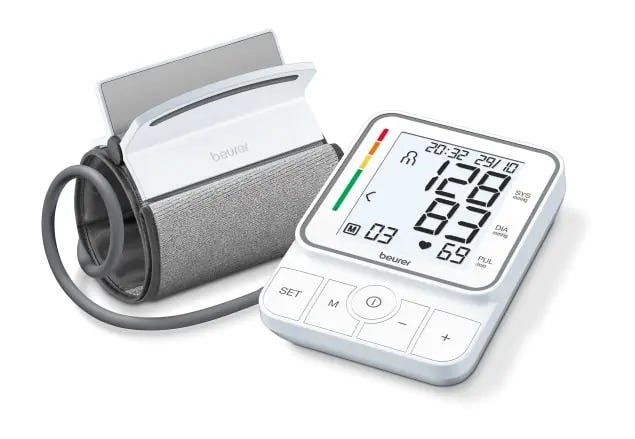 Beurer BM 51 easyClip Upper Arm Blood Pressure Monitor, 22-42 cm Cuff
