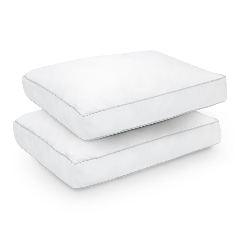Moon Toddler Pillows, Cotton Cover, Down Alternative Fill, 2-Pack, 50 x 35 cm