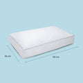 Moon Toddler Pillows, Cotton Cover, Down Alternative Fill, 2-Pack, 50 x 35 cm