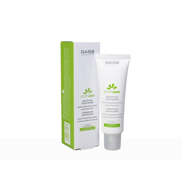 Babe Stop Akn Mattifying Moisturizer Lightweight Niacinamide Salicylic Acid 50ml