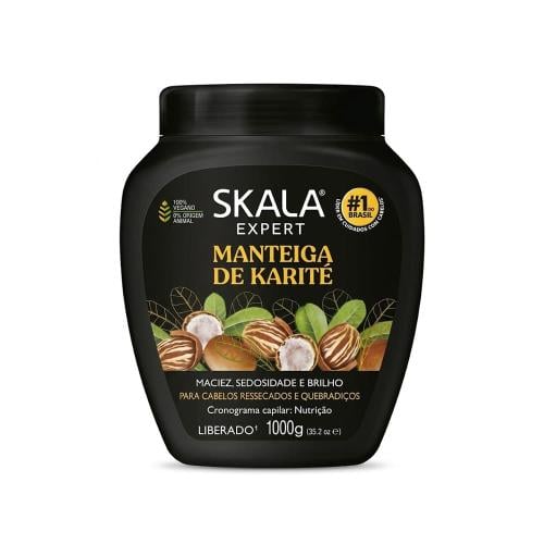 Skala Expert Shea Butter Hair Treatment Cream Deep Moisturizing Mask and Styling Cream 1000g