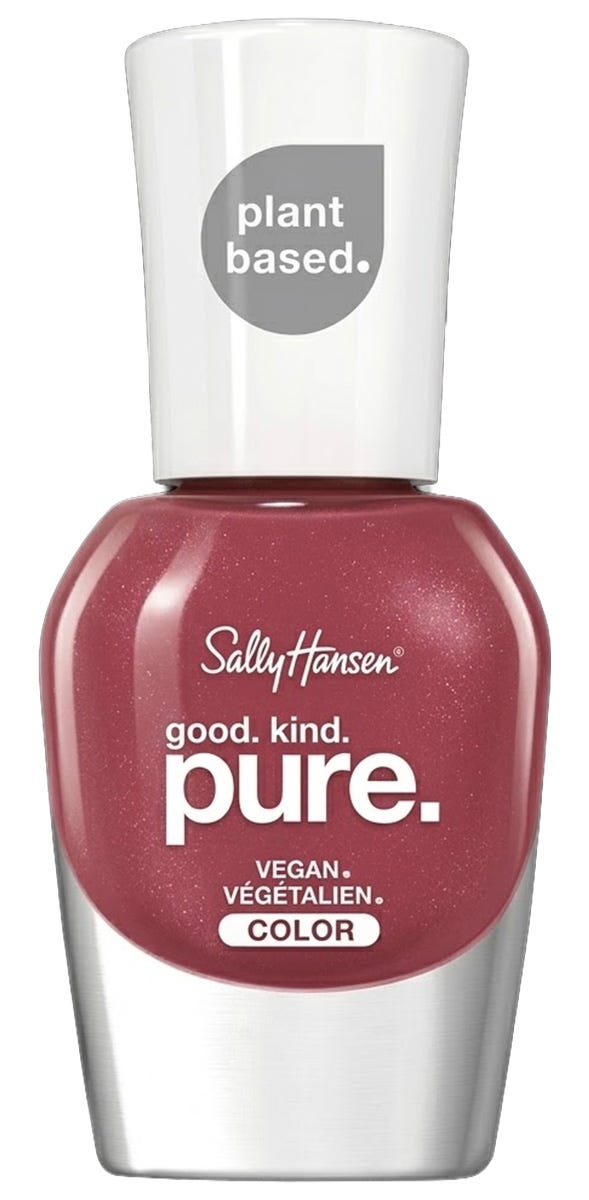 Sally Hansen Good Kind Pure Nail Polish Eco-Rose Plant-Based Vegan 15-Free 10 ml