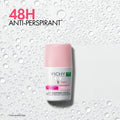 Vichy 48 Hours Beauty Antiperspirant Roll-On LHA Reflective Pearls 50ml