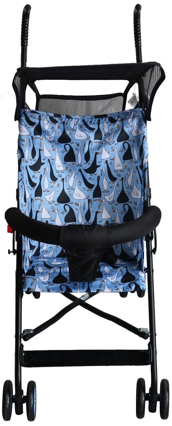 Jumairah Toys Baby Stroller Reversible Seat Adjustable Recline Blue