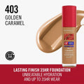 Rimmel London Lasting Finish 35 Hour Foundation Full Coverage Natural Finish Golden Caramel 30 ml