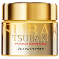Tsubaki Premium Hair Repair Mask, Silicone-Free Cream Treatment for Damaged Hair, 180g