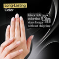 Sally Hansen Good.Kind.Pure Nail Polish 16-Free Vegan High-Shine White Tea 10 ml