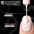 Sally Hansen Good.Kind.Pure Nail Polish 16-Free Vegan High-Shine White Tea 10 ml