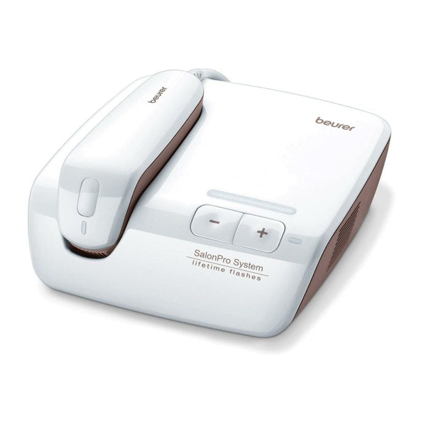 Beurer IPL Hair Remover System Face & Body, Skin Sensor, 6 Energy Levels, 250,000 Light Pulses