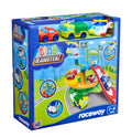 Teamsterz Tiny Raceway Playset with 3 Cars, Spiral Track, Speed Ramp, Parking Bays and Helipad