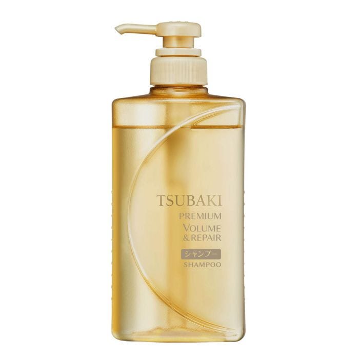 Tsubaki Premium Volume & Repair Shampoo Liquid Camellia Seed Oil 490ml