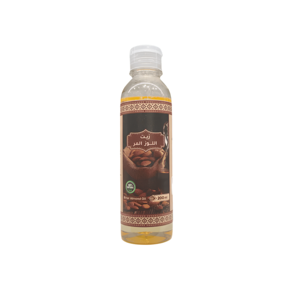 Bitter Almond Oil, Natural Skin and Hair Care Oil, 200 ml