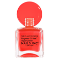 Nails.INC Plant Power Time For A Reset Plant-Based Quick-Dry Nail Polish Warm Coral