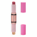Revolution Blush & Highlight Stick Creamy Finish Mauve Glow