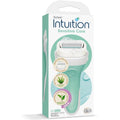 Schick Intuition Sensitive Care Razor Aloe Vera Green Tea 2 Pieces