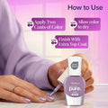 Sally Hansen Good.Kind.Pure Nail Polish High-Shine Vegan Formula Laven-Dear 10 ml