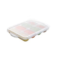 Inochi Amori Baby Food Freezer Tray Multi-Compartment Clear White BPA-Free